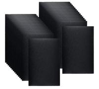 SEWOART 30 feuilles Ardoise Effaçable à Sec Autocollants Tableau Amovibles pour Mur et Meubles Stickers Noirs Portables et Résistants pour Écriture et Dessin Lot Pratique pour Maison et