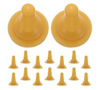 SEWOART 30 Pièces Sucette pour Animaux De Compagnie Animal De Compagnie Biberon pour Chaton Orphelin Remplacement du Biberon pour Lapin Tétines De pour Chat Yellow