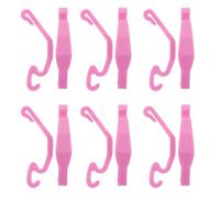 SEWOART 30pièces Boucle de Cage et Clips de Fixation pour Enclos de Petits Animaux Accessoires Plastique pour Verrouillage Sécurisé Adaptés Plupart des Loquets Métalliques