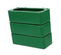 SEWOART 3pièces Distributeur Eau pour Oiseaux Abreuvoirs Anti-Renversement pour Pigeons Et Petits Oiseaux Bol De Nourriture Pratique Et Propre