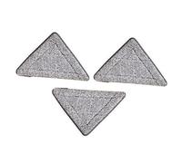SEWOART 3pièces Tapis De Remplacement pour Mop Recharges De Lingettes Microfibre pour Nettoyage De Sols Durs Compatible Mops Triangulaires