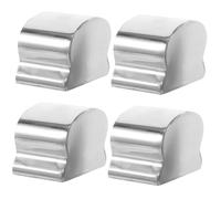 SEWOART 4 Pièces Embout De Main Courante D'Escalier Tube Embout De Main Courante De Pour Bois De Rail Pour Trous s De En Bois Kit De Main