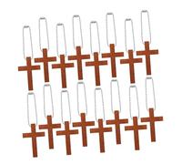 SEWOART 40pièces Lot De Mini Croix Rustiques Pour Loisirs Créatifs Bijoux Porte-clés Et Projets De Bricolage