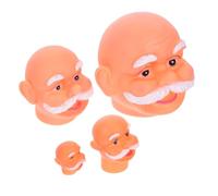 SEWOART 4pièces Kit De Têtes De Père Noël Vinyle Soi-même Décorations De Noël pour Fêtes De Fin Année Et Maison