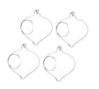 SEWOART 4pièces Terrarium Suspendu Verre pour Plantes Jardinières Suspendues Verre Pots De Fleurs Décoratifs Intérieurs