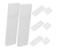 SEWOART 5 Pièces Boîte de Rangement pour Grattoir à Langue Boîtier de Transport Portable Plastique Réutilisable pour Outils de Nettoyage Buccal Pratique pour Voyages