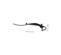 SEWOART 50 Pièces Clips Pour Gouttières Crochets Fixes Plastique Noir Clips De Protection Pour Gouttière Pack De De Fixation Pour De Pour Entretien Et Installation