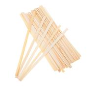 SEWOART 50 Pièces Lot de Bâtons pour Diy Éventails et Vannerie Bandes Naturelles Fournitures de Bricolage pour Fans et Matériel Durable pour Artisanales