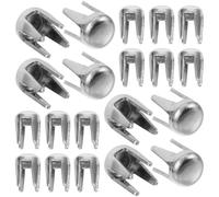 SEWOART 5000 pièces Clothing Rivets Pearl Claw Studs DIY Accessories For Bags Shoes Four-claw Design Craft Nail Art Decorations