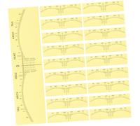 SEWOART 50pièces Kit De Marquage Des Sourcils Mesure De Lignes Outils De Positionnement Modelage Sourcils Outils Pratiques