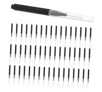 SEWOART 50pièces Lot De Brossettes Interdentaires Noires -dents Pour Nettoyage Interproximal Élimination Plaque Dentaire Emballées Individuellement