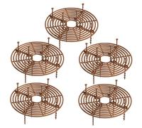 SEWOART 5pièces Pot De Fleurs Protection pour Pot De Fleurs Cache-Pot De De Jardin Couvercle pour De Jardin Bouchons Anti-creusage pour Chats Et Chiens
