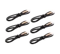 SEWOART 6 Pièces Capteur De Température De Climatisation Thermistance Sensible à La Température Thermistance Extérieure Capteur Thermocouple Capteur De Climatiseur Capteur 10k Cuivre Black