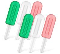 SEWOART 6 Pièces Chewies Silicone Forme Sucette avec Poignée pour Muscle Masséter et Portable Adapté et Adultes avec Gouttière