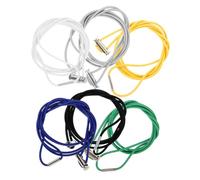 SEWOART 6 Pièces Élastique de Fixation pour Poubelle, Anneau Coloré | Caoutchouc Souple, Usage Maison et Hôtel, Maintien du Paquet, Accessoire Discret pour Bord de Bac
