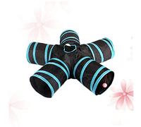 SEWOART 6 Pièces Griffe de Cheveux Cat Toy Cat Tunnel Chat Tunnel Tube de Chat Animaux Tunnel de Chat Rat Cage Jouets d'éveil Pince à Queue de Cheval Chignon Pince à Cheveux Banane