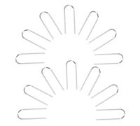 SEWOART 60 Pièces Nichrome Wire High Temperature U-shaped Hooks With Storage Box For DIY Ceramic Kiln Jewelry Making Clasps And Glass Fusing Accessories
