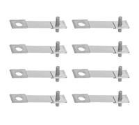 SEWOART 8 Pièces Mécanisme de Pendule Balancier Horloge de Parquet pour Argenté Précision et Stabilité pour Réparation D'horloge Murale Cheminée