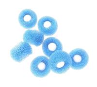 SEWOART 8pièces Balles De Lavage Anti-entrelacement Pour Vêtements Accessoires De Nettoyage Pour Machine à Laver Bleu