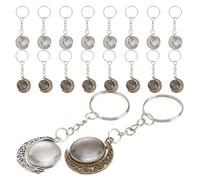 SEWOART 96pièces Supports Métalliques pour Bijoux Plateau pour Créer Pendentifs Supports Vierges pour Porte-clés Plateau pour Pendentifs pour Création Bijoux Fournitures