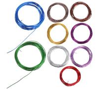 SEWOART 9Roll Fil de Formation Aluminium pour Bonsaï Flexible et Résistant pour Modelage Précis des Branches Extérieur Kit Complet pour Amateurs et Artistes Bonsaï