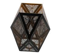 SEWOART Abat-jour Métal Creux Motif Toile Araignée pour Suspension Lampe Décorative Halloween Structure et Design Ajouré pour Dissipation Thermique