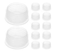 SEWOART Accessoires de Jardinage Lot de 12 Bouchons pour Pots de Fleurs 25 CM Bouchons Étanches en Plastique pour Jardinières de Balcon et Bacs à Légumes Installation Facile sans Outil