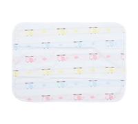 SEWOART Alèse De Lit Réutilisable En Coton Pour Bébé 50 X 70 Cm Blanche