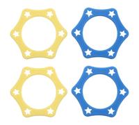 SEWOART Anneaux De Microphone Antidérapants En Caoutchouc Lot De 4 Anneaux Anti-Roulement Pour Microphones Sans Fil Protection Anti-Chute Pour Microphones Portatifs Sans Fil Pour