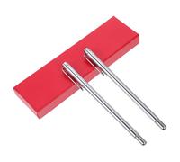 SEWOART Baguette de Sourcier Réglable en Acier Inoxydable 2 Pièces Boîte de Rangement, Outil de Détection pour Lignes Électriques et Recherche de Trésors, Jardinage et Extérieur,