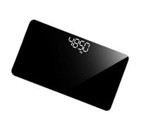 SEWOART Balance de pesée portable mini rechargeable avec surface miroir pour usage domestique et voyage suivi corporel lecture rapide précision 50 g Couleur Aléatoire