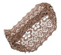 SEWOART Bandeau de Perles Artificielles Motif Fleur de Prunier en Dentelle Élastique, Accessoire Cheveux Élégant pour Occasions Spéciales, Fixation Antidérapante