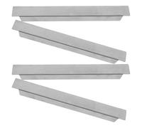 SEWOART Barres de Support, Maintien Sécurisé des Bacs 4pcs en Acier Inoxydable Argenté Stabilité Optimale pour Buffet Hôtelier, la Cuisine Commerciale