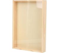 SEWOART Boîte de Rangement Bois avec Couvercle Transparent Boîte à Spécimens pour Insectes et Lépidoptères Vitrine Rétro Multifonction pour Collection et Décoration Murale