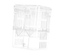 SEWOART Boîte Délevage Daquarium Incubateur Pneumatique pour Crevettes Guppys Piège Délevage avec Conception Abs