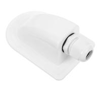 SEWOART Boîtier D'entrée de Câble Solaire Étanche en Abs Blanc, Conception Simple et Pratique, Adapté aux Bateaux et Bâtiments, Finition Soignée pour Protection Optimale