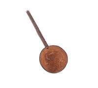 SEWOART Bol Coque de Noix de Naturel pour Oiseaux pour Perroquet avec Support Bol de Nourriture Durable et Créatif pour Oiseaux