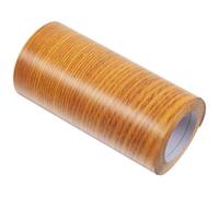 SEWOART Bordure de Papier Peint Autocollante Imperméable Effet Bois 5 Cm X 5 M, Moulure Adhésive Décorative Cuisine Salle de Bain Salon, Stickers Muraux Résistants à L’usure et Faciles