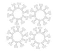 SEWOART Boucle De Moule Béton Boucles pour Jardinières Et Pots De Fleurs Plastique pour Fabrication De Colonnes Romaines Poteries