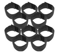SEWOART Brassard de Deuil Noir Respectueuses 11 Pièces Élastique en Polyester Confortable et Extensible pour Funérailles et Cérémonies Commémoratives