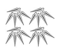 SEWOART Breloques Coniques en Alliage de Zinc 20 Pièces 05 G Accessoires pour Fabrication de Bijoux DIY Pendentifs pour Colliers Bracelets et Porte-Clés pour Créations Artisanales