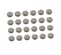 SEWOART C 100 Pièces Boutons Creux Pour Veste Motif Rétro Remplacement Jean De Chemise Métal Rond Boutons Dorés Boutons Ronds En Métal Grands Pieds