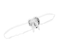 SEWOART Cache-œil en Dentelle Gothique Blanc pour Cosplay, 1 Pièce