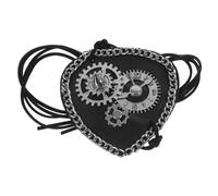 SEWOART Cache-œil Vintage Similicuir Avec Élastique Pour Adultes Accessoire De Cosplay Pour Fêtes à Thème Et Halloween Confortable Et