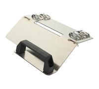 SEWOART Cadre de Chanfreinage de Carrelage 45 Degrés en Acier Inoxydable Outil de Coupe de Carrelage Multifonction Guide de Coupe Portable Surface Antidérapante pour Travaux Précis