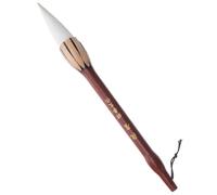 SEWOART Calligraphy Brush With Wood Handle Thick Tip Chinese-style Brush For Writing And Watercolor Painting Balanced Bristle Blend For Beginners And Professionals Comfortable Grip