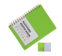 SEWOART Carnet de Mots de Passe à Onglets Alphabétiques Cahier Spiralé Mini pour Seniors Gestionnaire Identifiants Internet et Carnet Adresses Pratique
