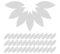 SEWOART Carreaux de Miroir Pétale Adhésifs pour Loisirs Créatifs, Mini Miroirs en Verre pour Projets DIY, Lot de 150 Pièces Design Mosaïque, Installation Facile, Décoration Intérieure