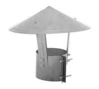 SEWOART Chapeau Cheminée Inoxydable Pluie pour Conduit Fumée Couvercle de Protection Durable pour Fumisterie Extérieure avec Conception Résistante Aux Intempéries