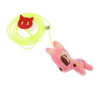SEWOART Chat Rétractable avec Élastique Et Matériau pour Chat à Accrocher pour Exercer Et Stimuler Instinct De Chasse